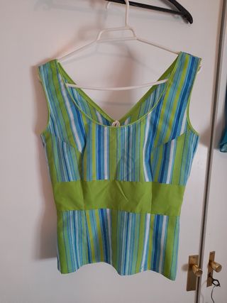 traje gitana 2 piezas, con 3 modelos, talla 36