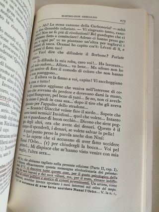 Mastro Don Gesualdo collezione libri antichi