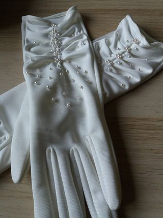Guantes, fiesta, mujer, novia, disfraz, chica.