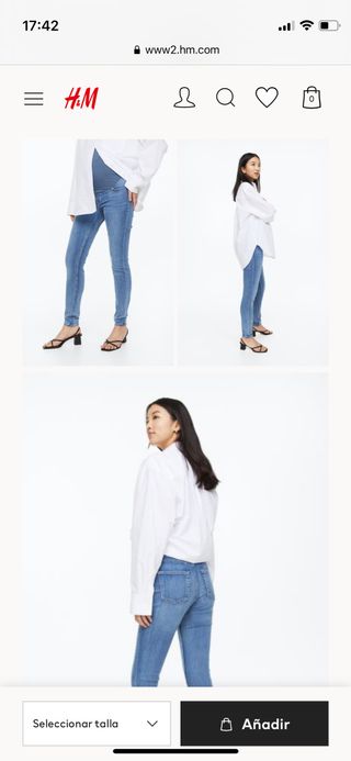 pantalones vaquero premama HYM