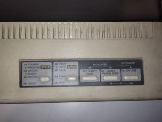 Impresora matricial 130mm