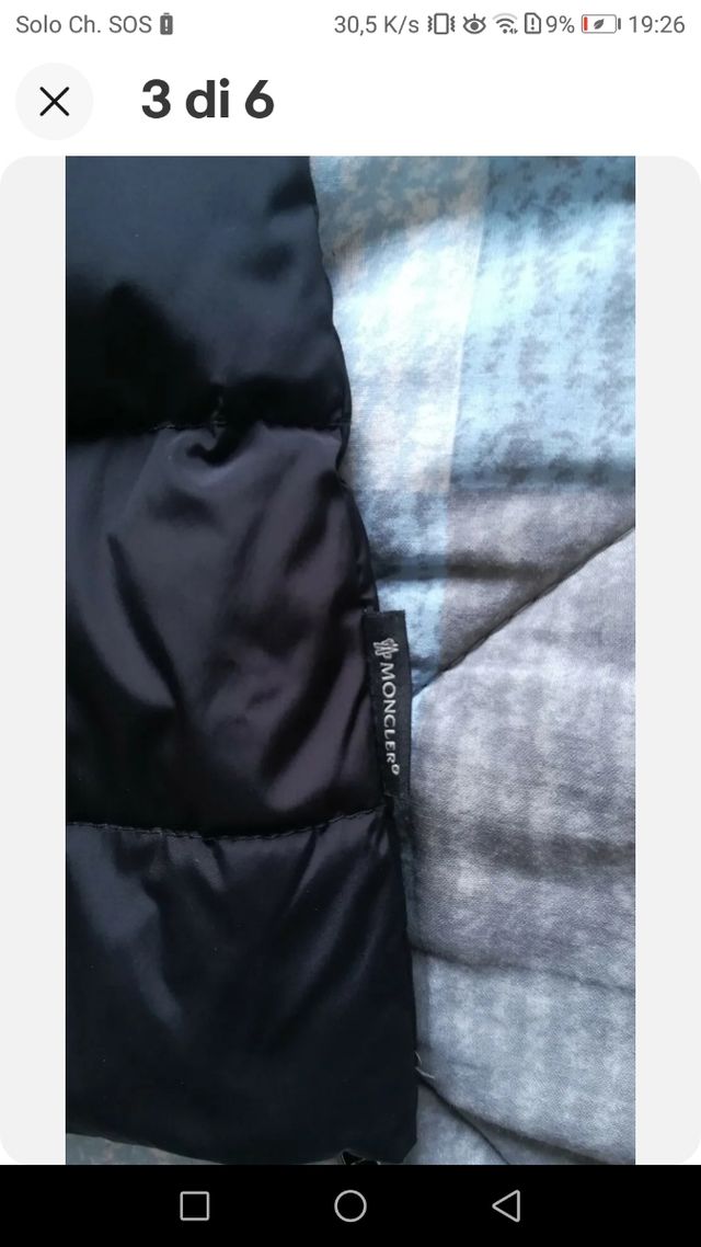 MONCLER Piumino Duvet Giacca Donna Originale