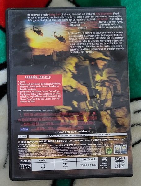 DVD BLACK HAWK DOWN