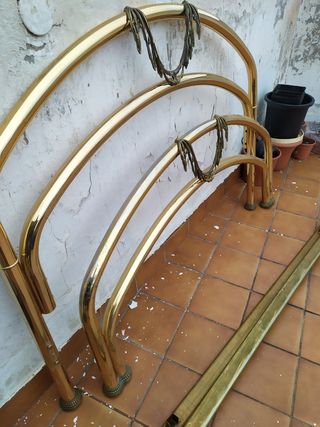 Cama de matrimonio de Bronce