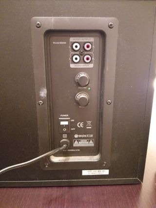 Altavoces Woxter Big Bass 260