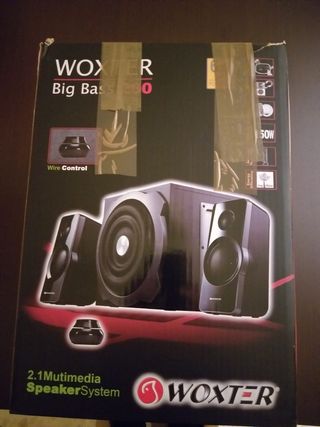 Altavoces Woxter Big Bass 260