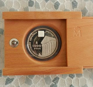 1.000 pesetas de plata, Juan Carlos I
