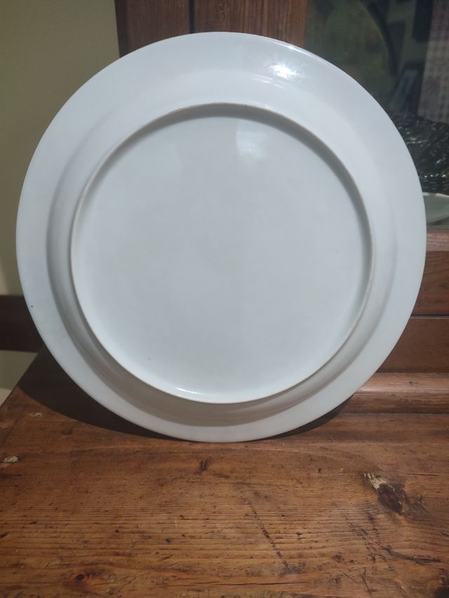 Plato pintado a mano por Lelé Hidalgo