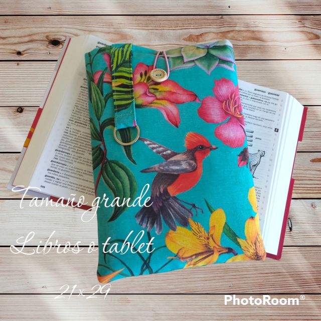 funda tablet colibrí