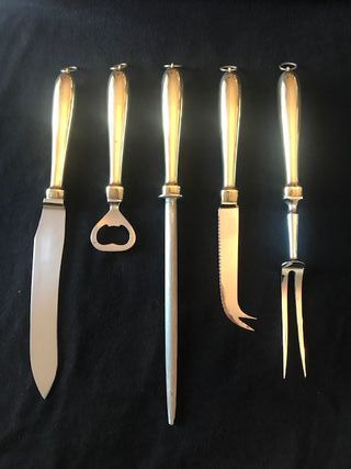 Juego de cubiertos, plata esterlina - Georg Jensen