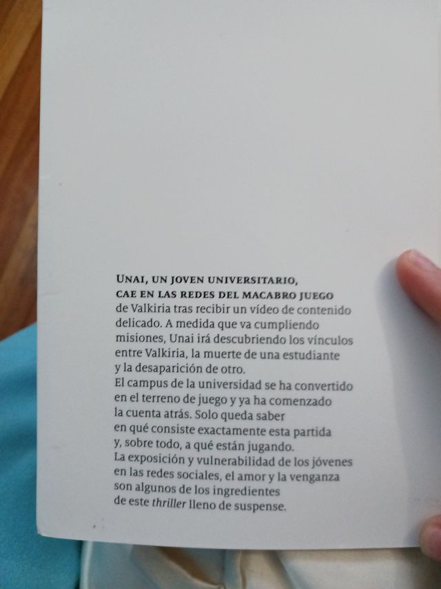 libro valkiria game over