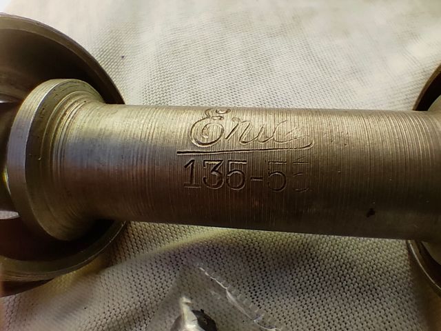 Eje pedalier antiguo