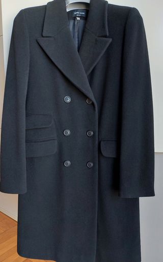 Cappotto donna nero Teresa Gori
