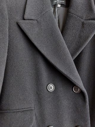 Cappotto donna nero Teresa Gori