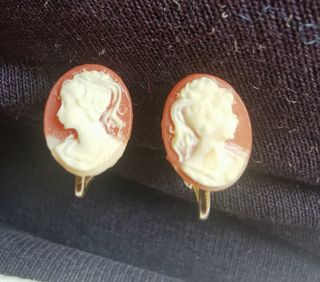 🍃🌺🍃 PENDIENTES CAMAFEO