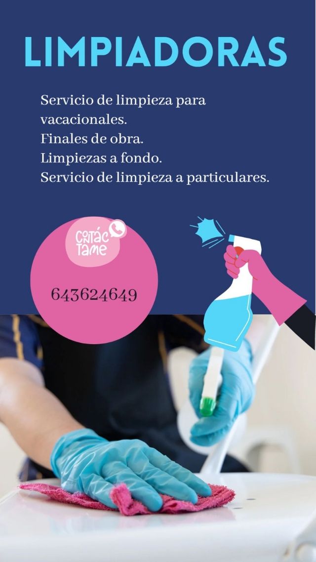 Limpieza final de obra, a fondo! Vacacionales!!!