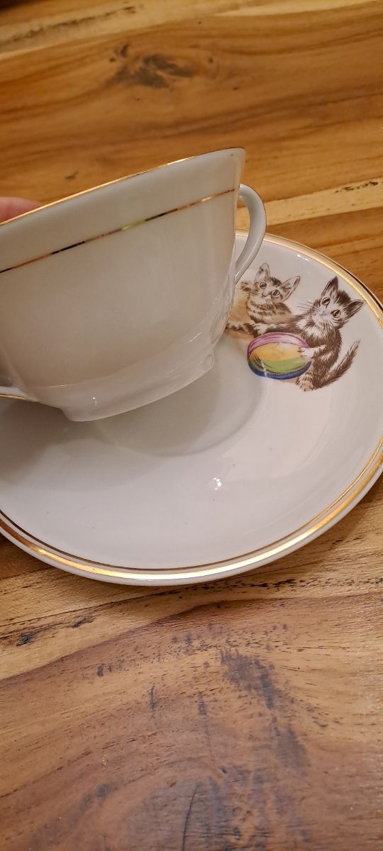 Taza Gatitos Limoges