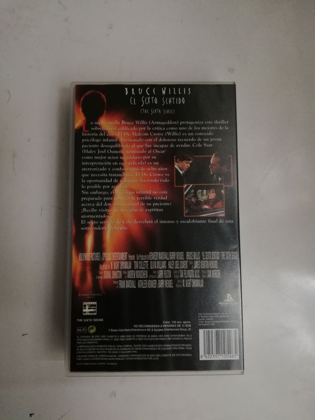 VHS el sexto sentido