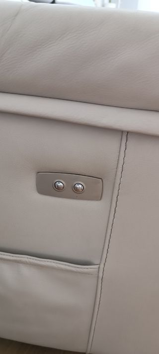 Sillón relax de piel