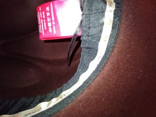 Sombrero mujer marrón.