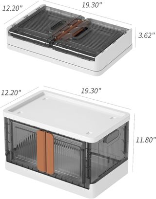 *Cubo de Almacenaje con tapa y ruedas*