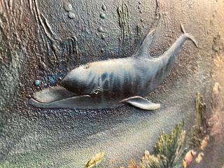 Oleo pintado a mano por Charles Redmond Benolt