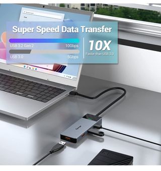 HUB USB A CON 4 PUERTOS 3.2 