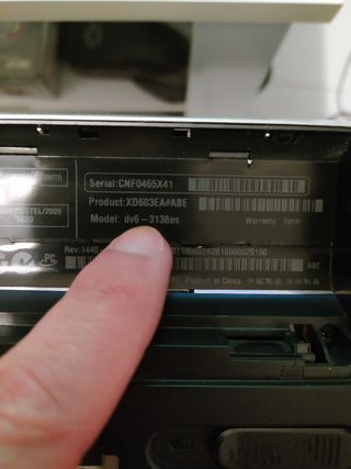 Hp dv6-3138es para despiece