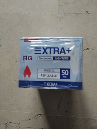 caja mecheros encendedores