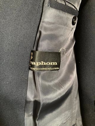 Traje para hombre