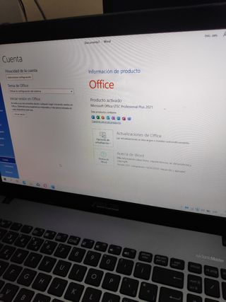 Portátil ASUS 8GB RAM