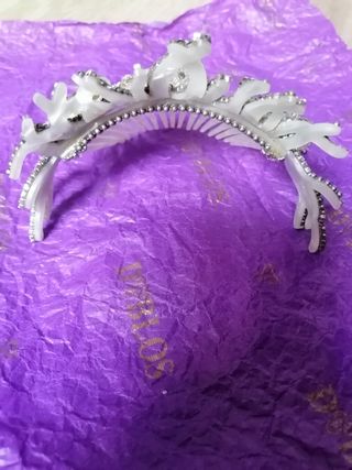 Tocado peineta novia