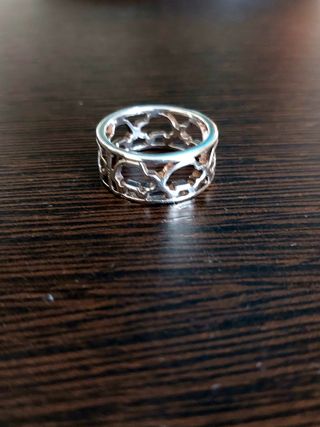 Anillo coches Tous. Talla 18