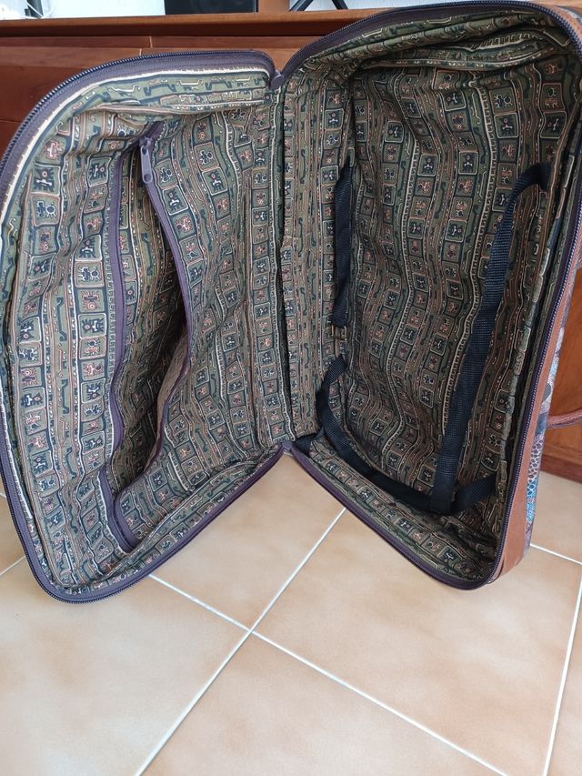 Maleta vintage, años 80