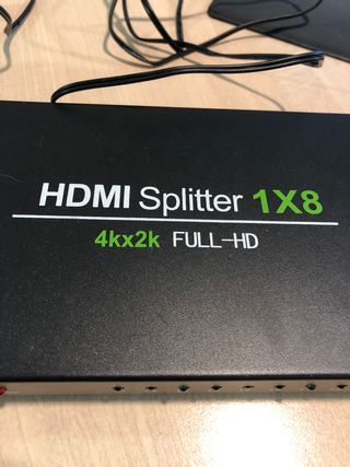 SPLITTER 1X8 HDMI 4Kx2k FULL HD