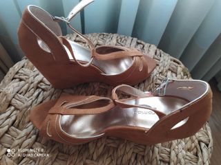 Zapatos sandalias con plataforma 