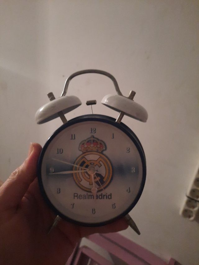despertador reloj real madrid