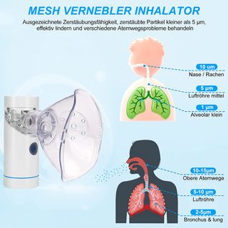 Nebulizador portatil inhalador 
