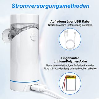 Nebulizador portatil inhalador 