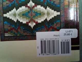 Libro de patchwork bargello quilts de Marge Edie