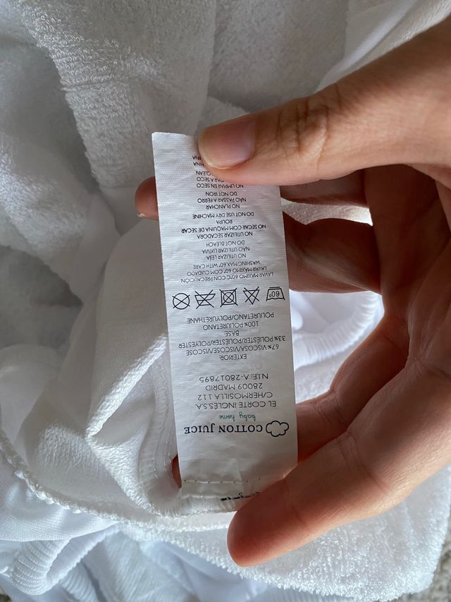 Lote dos fundas colchón 50x80 Cotton Juice 