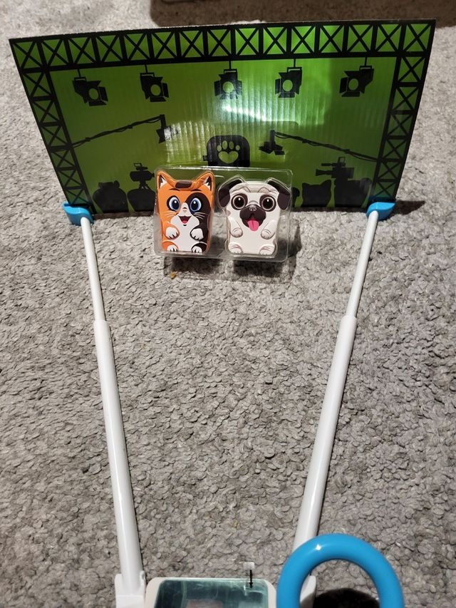 Juguete infantil toaster pets cartoons studio