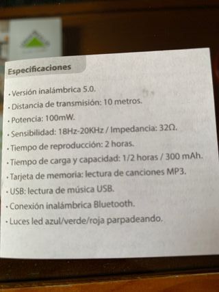 Altavoz Bluetooth Reproductor MP3