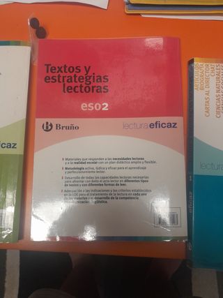 Libros de 1,2,3 de la eso de lengua