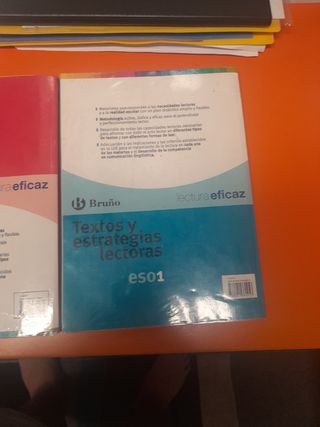 Libros de 1,2,3 de la eso de lengua