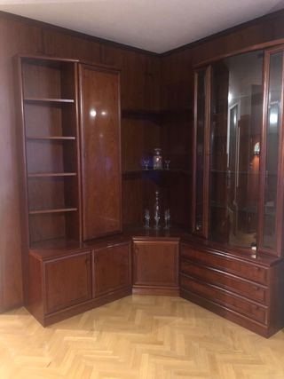 Mueble esquinero de salón 