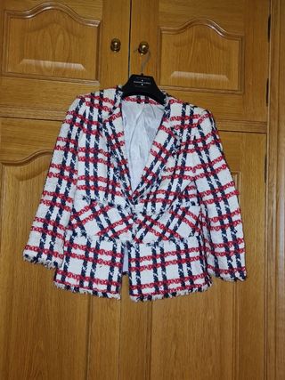 Chaqueta cuadros Síntesis