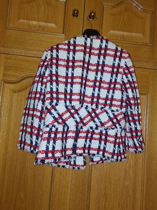 Chaqueta cuadros Síntesis