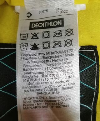 Pantalón esquí con tirantes de niña/o 8 años