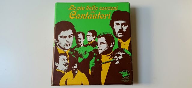 Cofanetto le più belle canzoni dei cantautori
